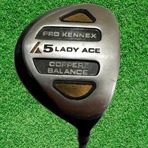 Pro-Kennex 5-Wood  Lady Ace Copper Balance Right Hand Graphite Shaft 41.25"